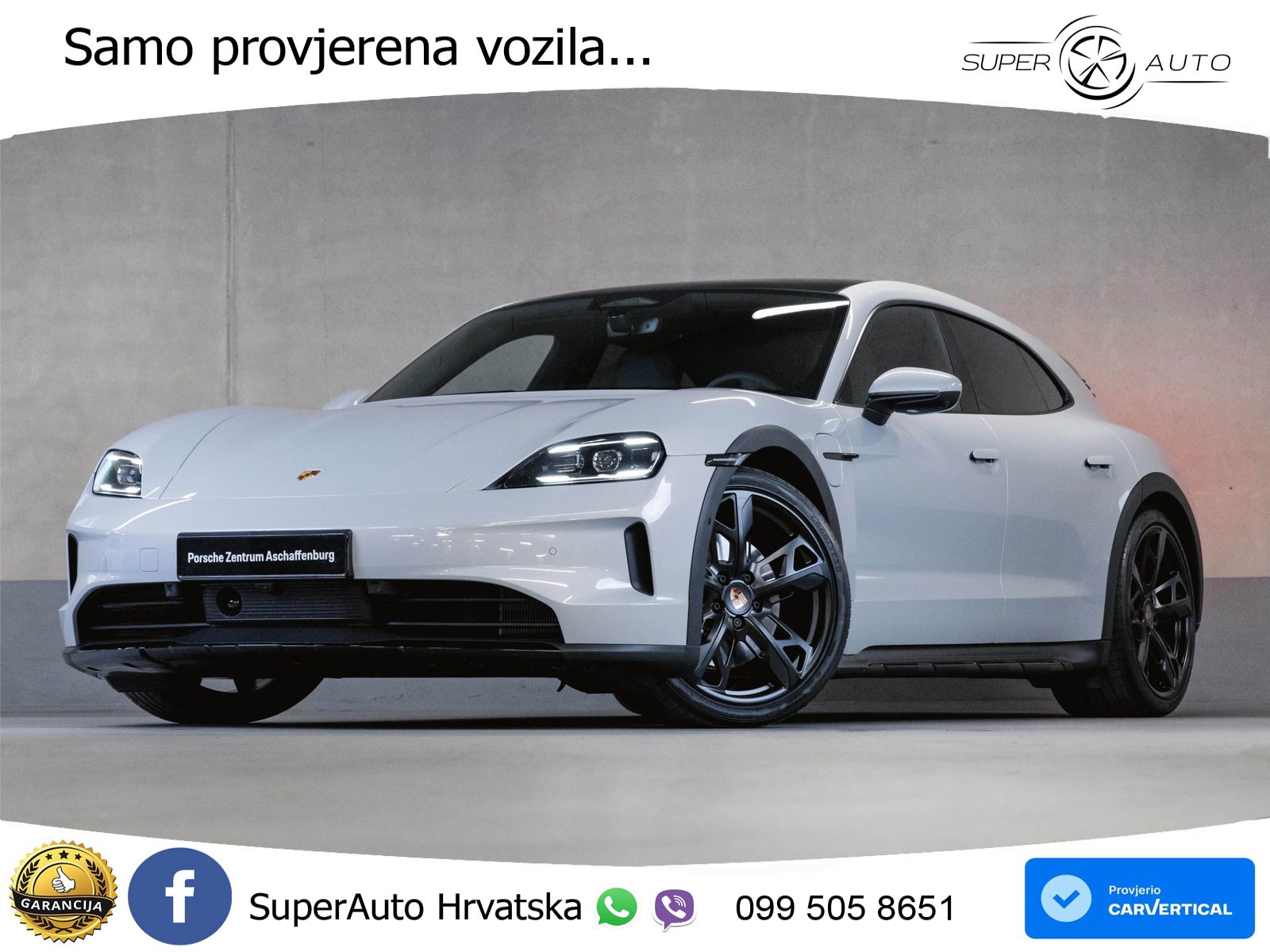 Porsche Taycan Cross Turismo 4 105 kWh (435 KS)