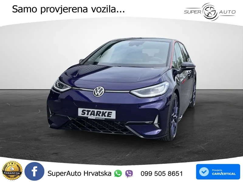 Volkswagen ID.3 GTX 84 kWh (286 KS) LED+GR SJED+ACC