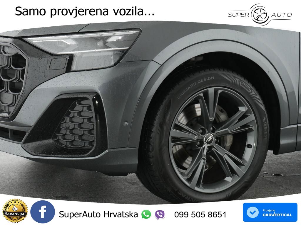 Audi Q8 50 TDI V6 (286 KS) quattro Tiptronic 2x S line LED+GR SJED+ACC
