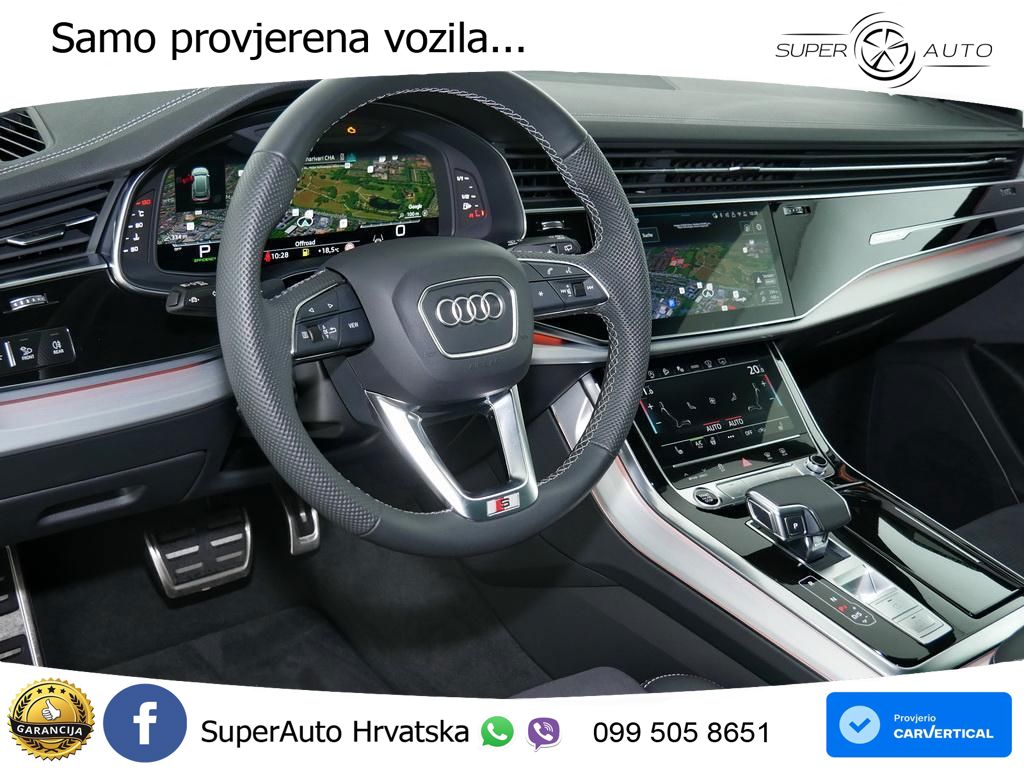 Audi Q8 50 TDI V6 (286 KS) quattro Tiptronic 2x S line LED+GR SJED+ACC
