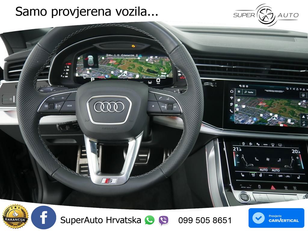 Audi Q8 50 TDI V6 (286 KS) quattro Tiptronic 2x S line LED+GR SJED+ACC