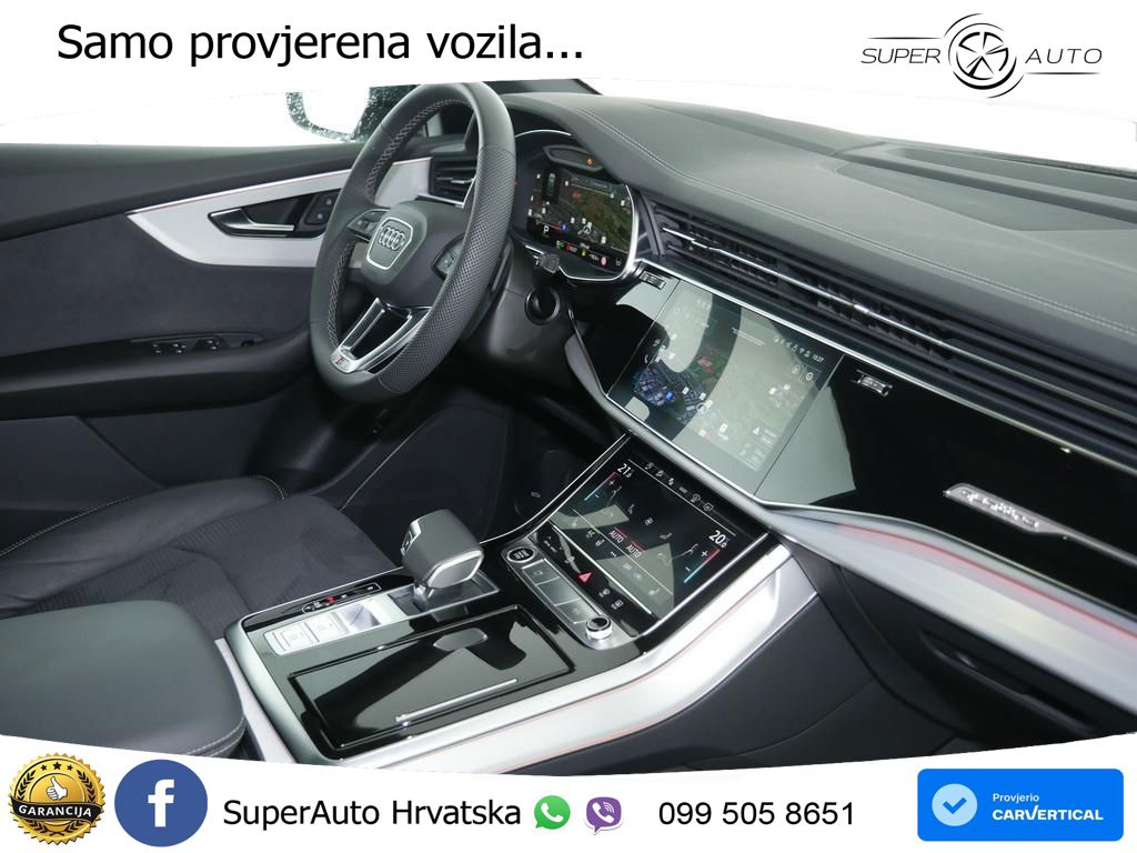 Audi Q8 50 TDI V6 (286 KS) quattro Tiptronic 2x S line LED+GR SJED+ACC