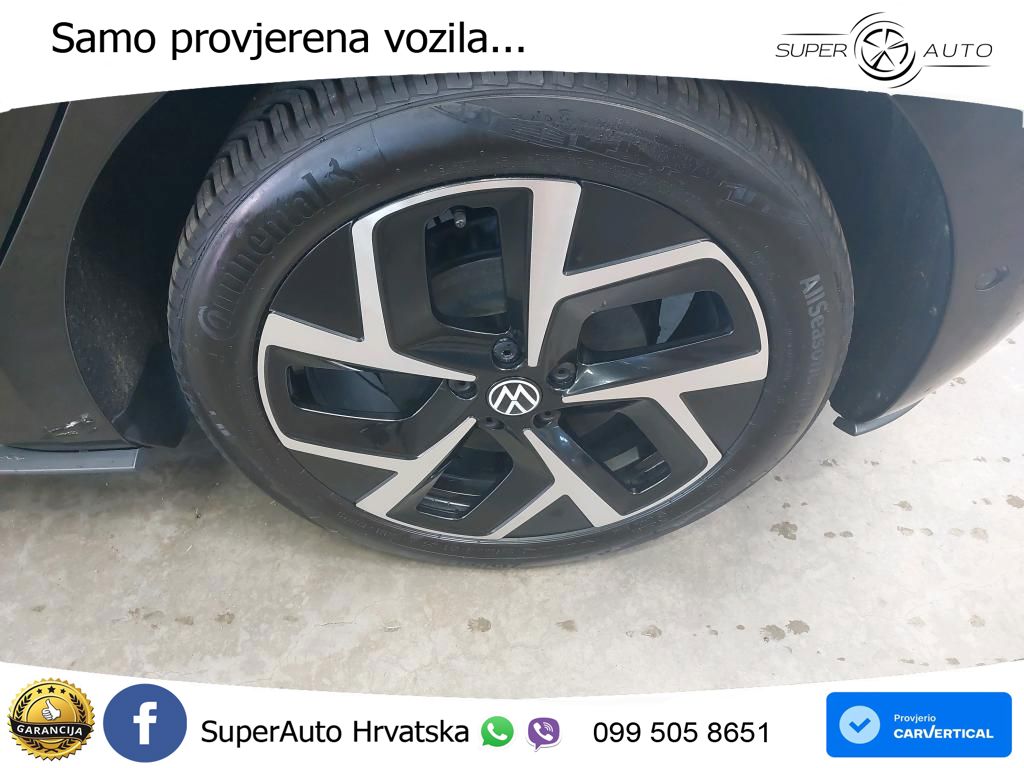 Volkswagen ID.3 Pro 62 kWh (204 KS) LED+GR SJED+ACC