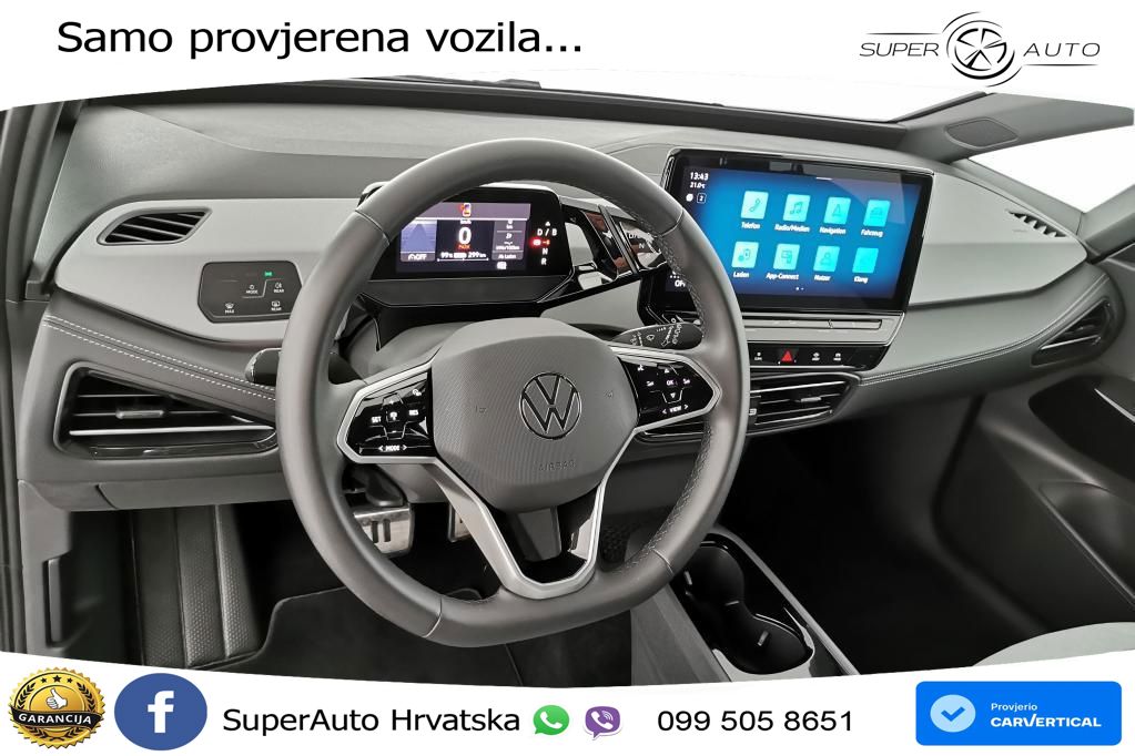 Volkswagen ID.3 Pro 62 kWh (204 KS) LED+GR SJED+ACC