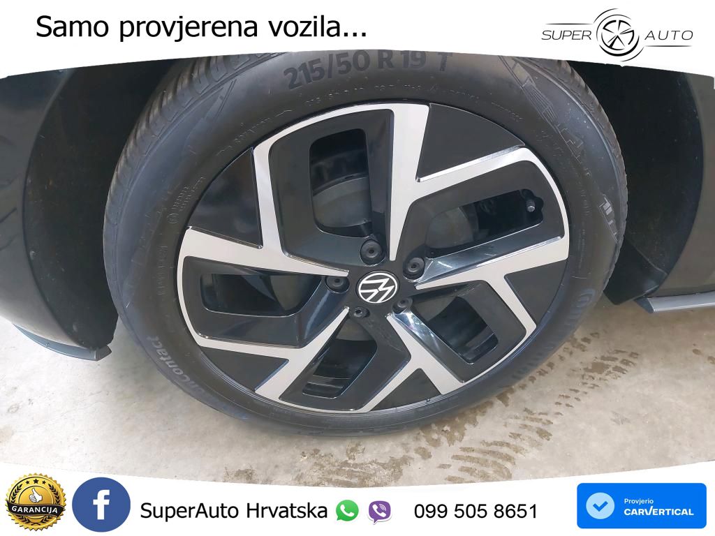 Volkswagen ID.3 Pro 62 kWh (204 KS) LED+GR SJED+ACC