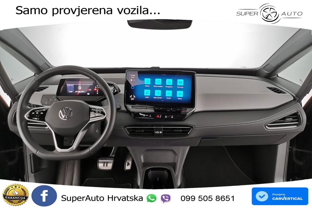 Volkswagen ID.3 Pro 62 kWh (204 KS) LED+GR SJED+ACC