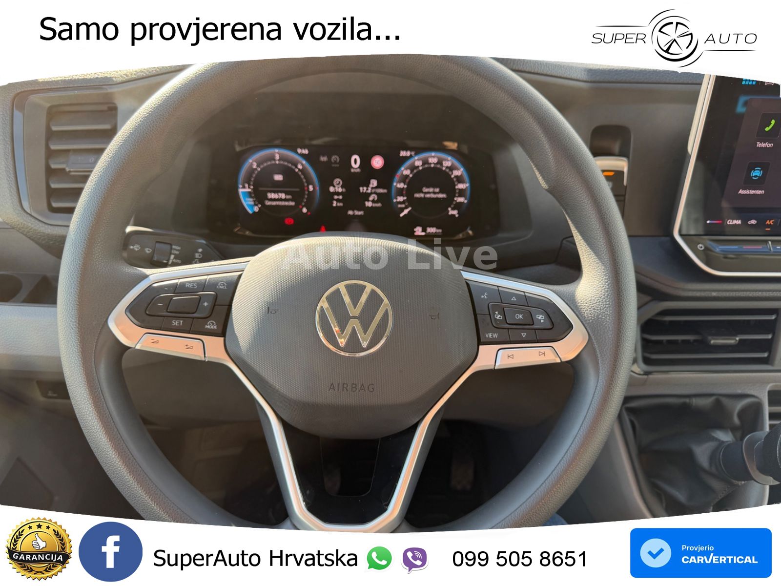VW Crafter 140 KS LED+ACC