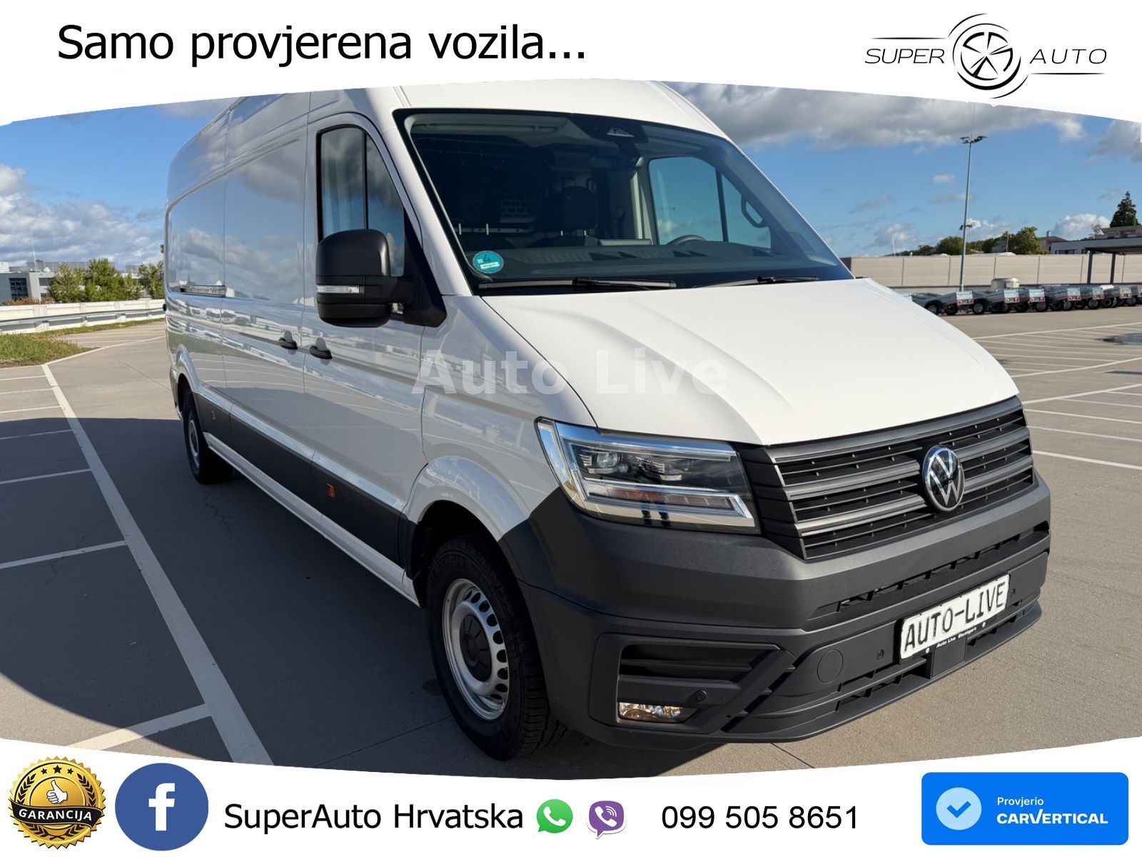 VW Crafter 140 KS LED+ACC