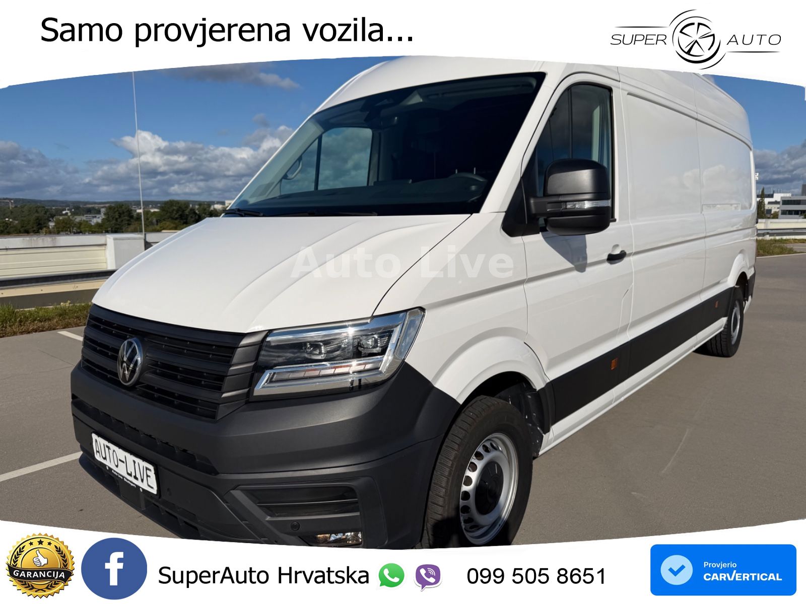 VW Crafter 140 KS LED+ACC