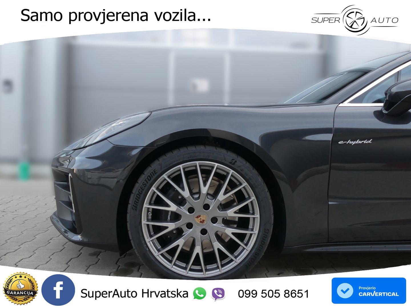 Porsche Panamera 4 2.9 V6 (470 KS) E-Hybrid PDK LED+GR SJED+ACC