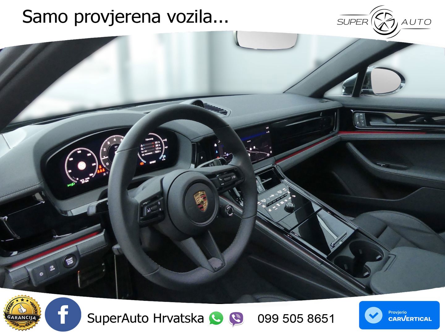 Porsche Panamera 4 2.9 V6 (470 KS) E-Hybrid PDK LED+GR SJED+ACC