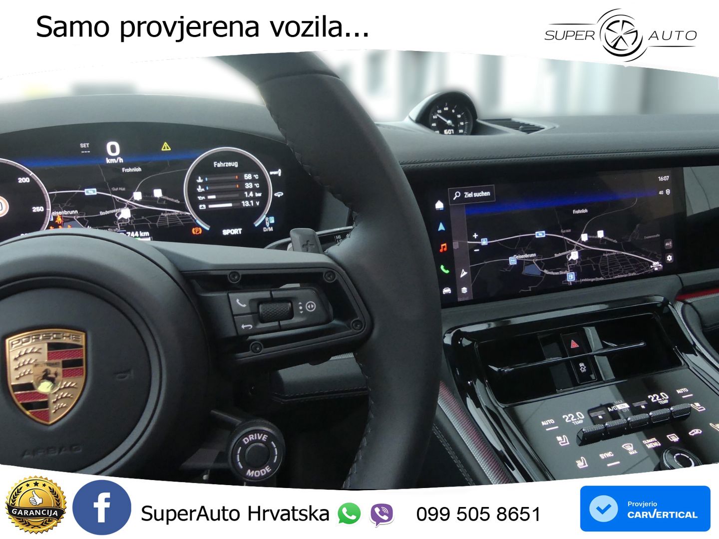 Porsche Panamera 4 2.9 V6 (470 KS) E-Hybrid PDK LED+GR SJED+ACC