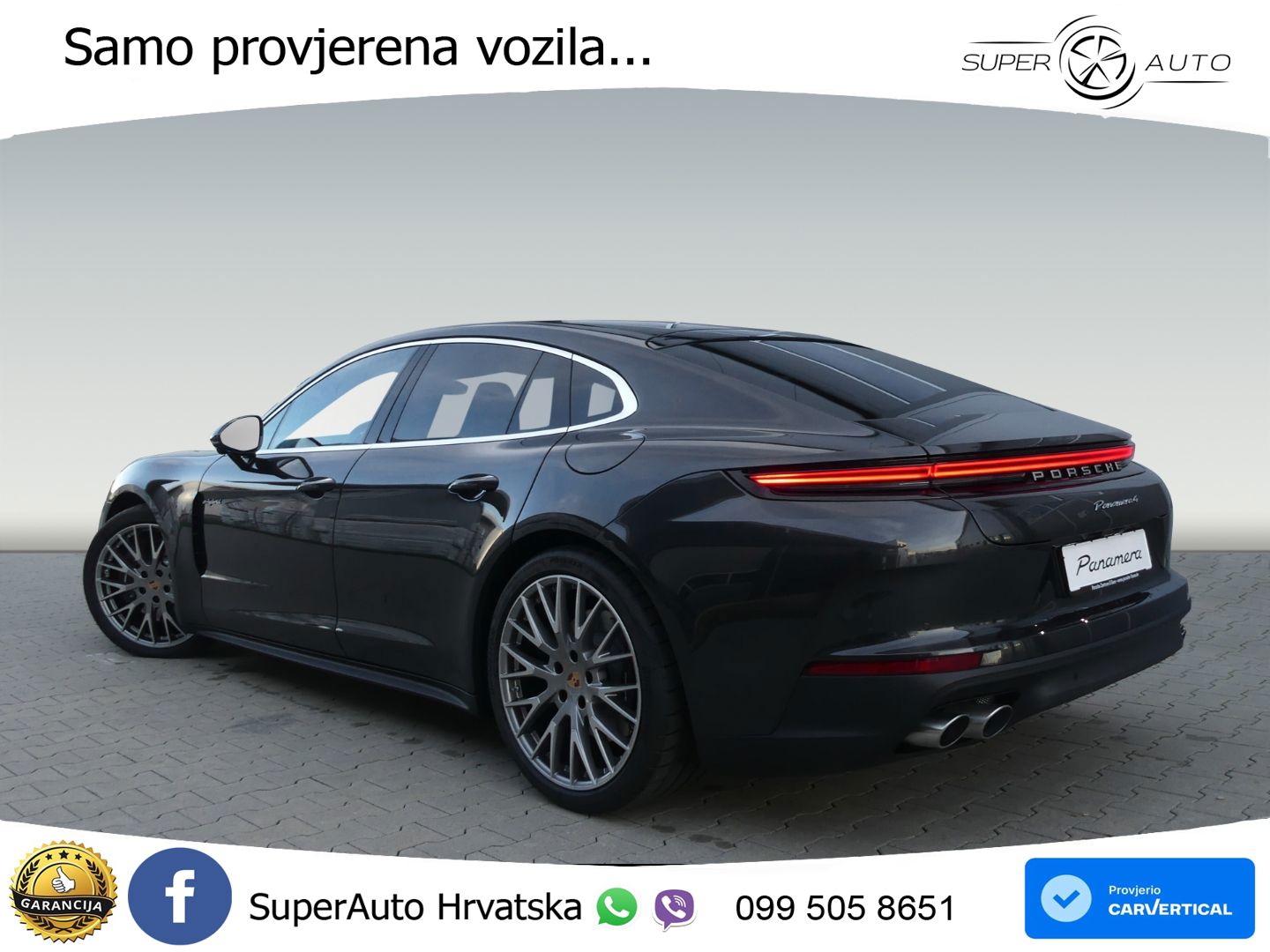 Porsche Panamera 4 2.9 V6 (470 KS) E-Hybrid PDK LED+GR SJED+ACC