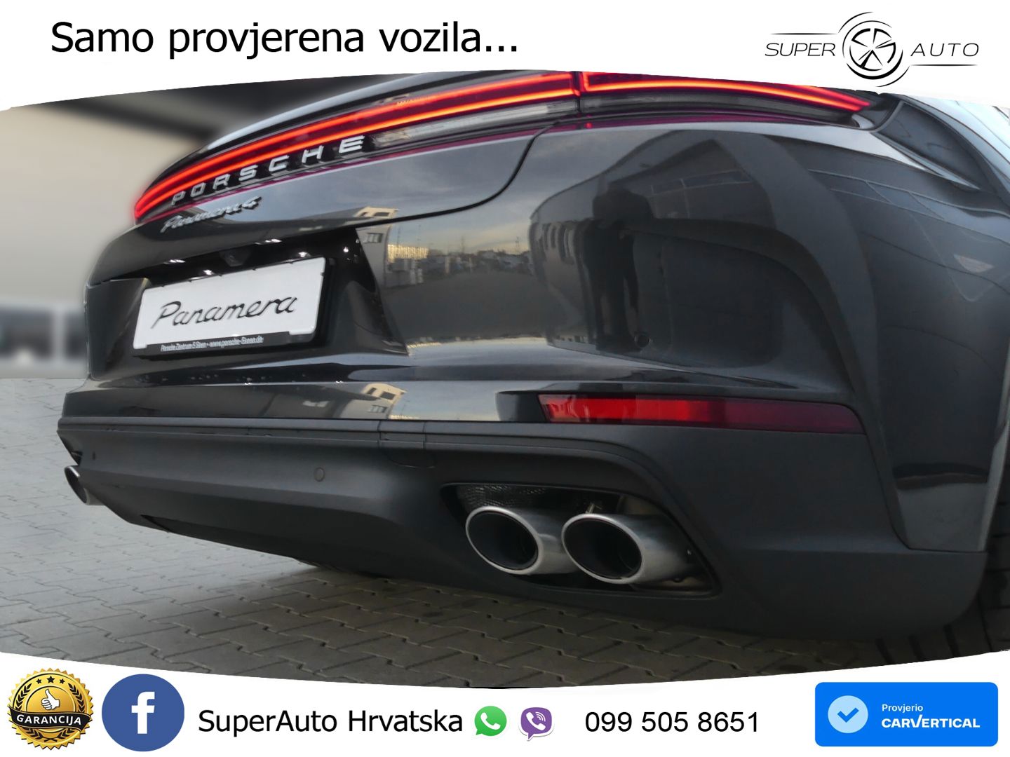 Porsche Panamera 4 2.9 V6 (470 KS) E-Hybrid PDK LED+GR SJED+ACC
