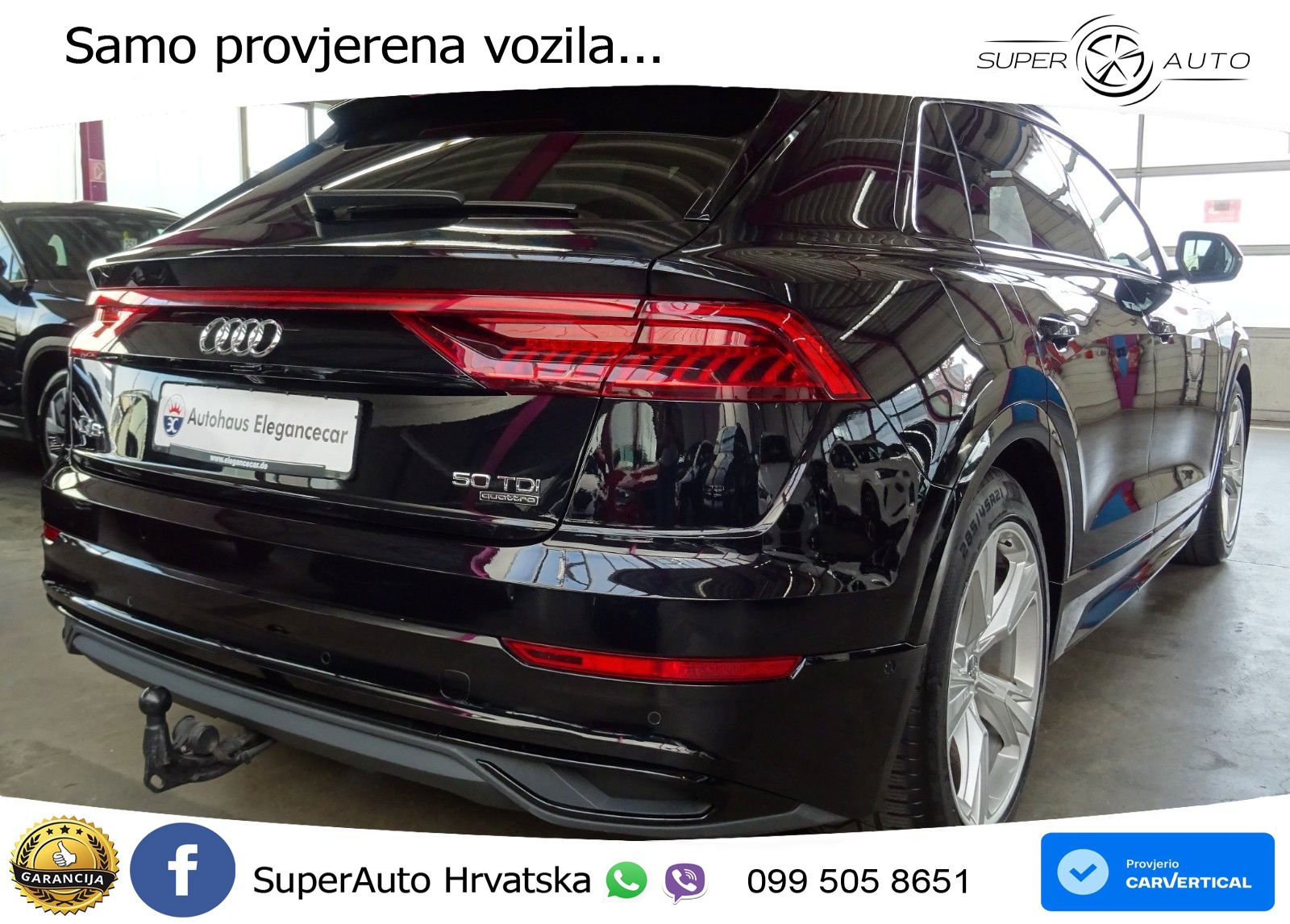 Audi Q8 50 TDI V6 (286 KS) quattro Tiptronic