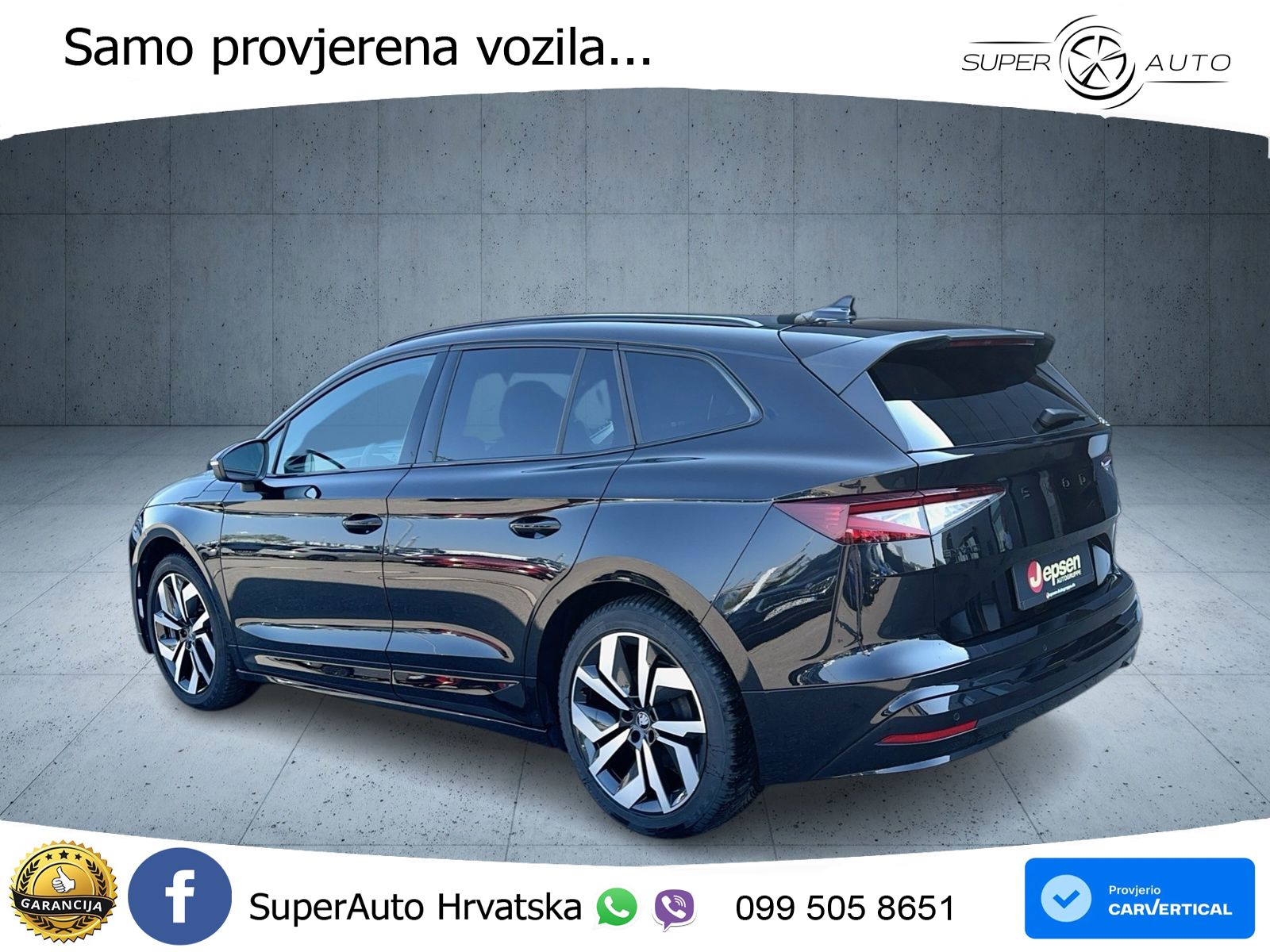 Škoda Enyaq 85 82 kWh (286 KS) SportLine LED+GR SJED+ACC