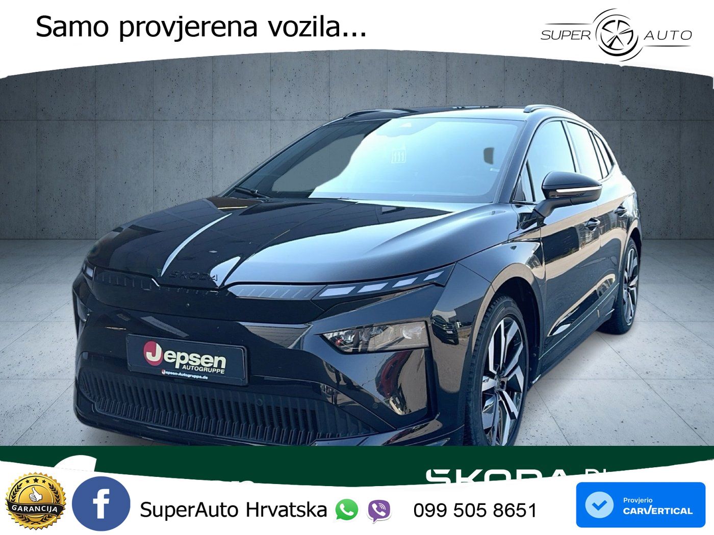 Škoda Enyaq 85 82 kWh (286 KS) SportLine LED+GR SJED+ACC
