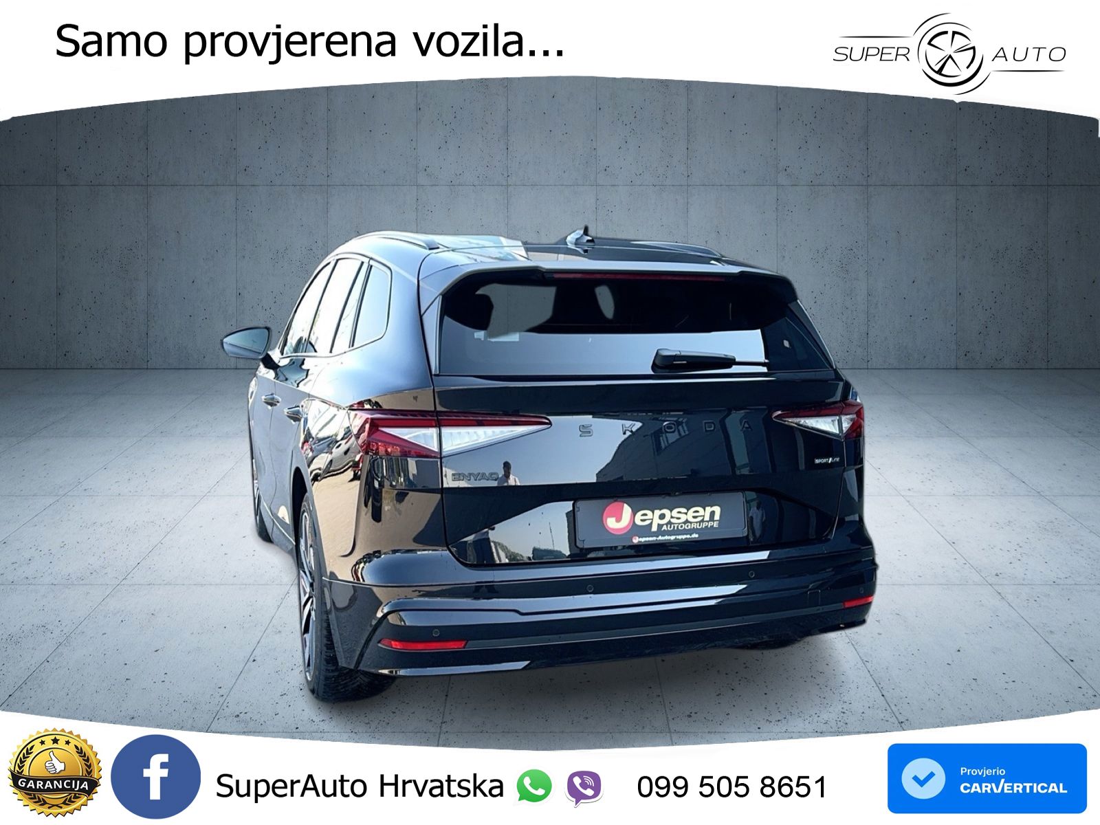 Škoda Enyaq 85 82 kWh (286 KS) SportLine LED+GR SJED+ACC