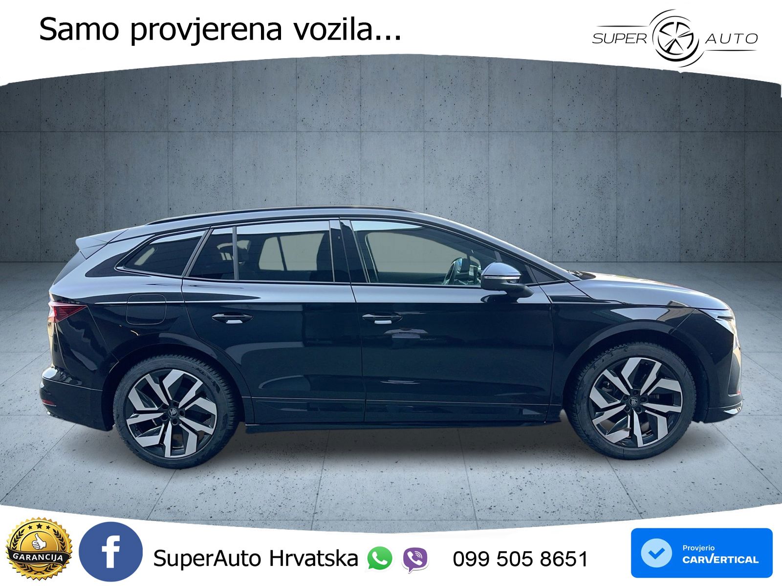 Škoda Enyaq 85 82 kWh (286 KS) SportLine LED+GR SJED+ACC