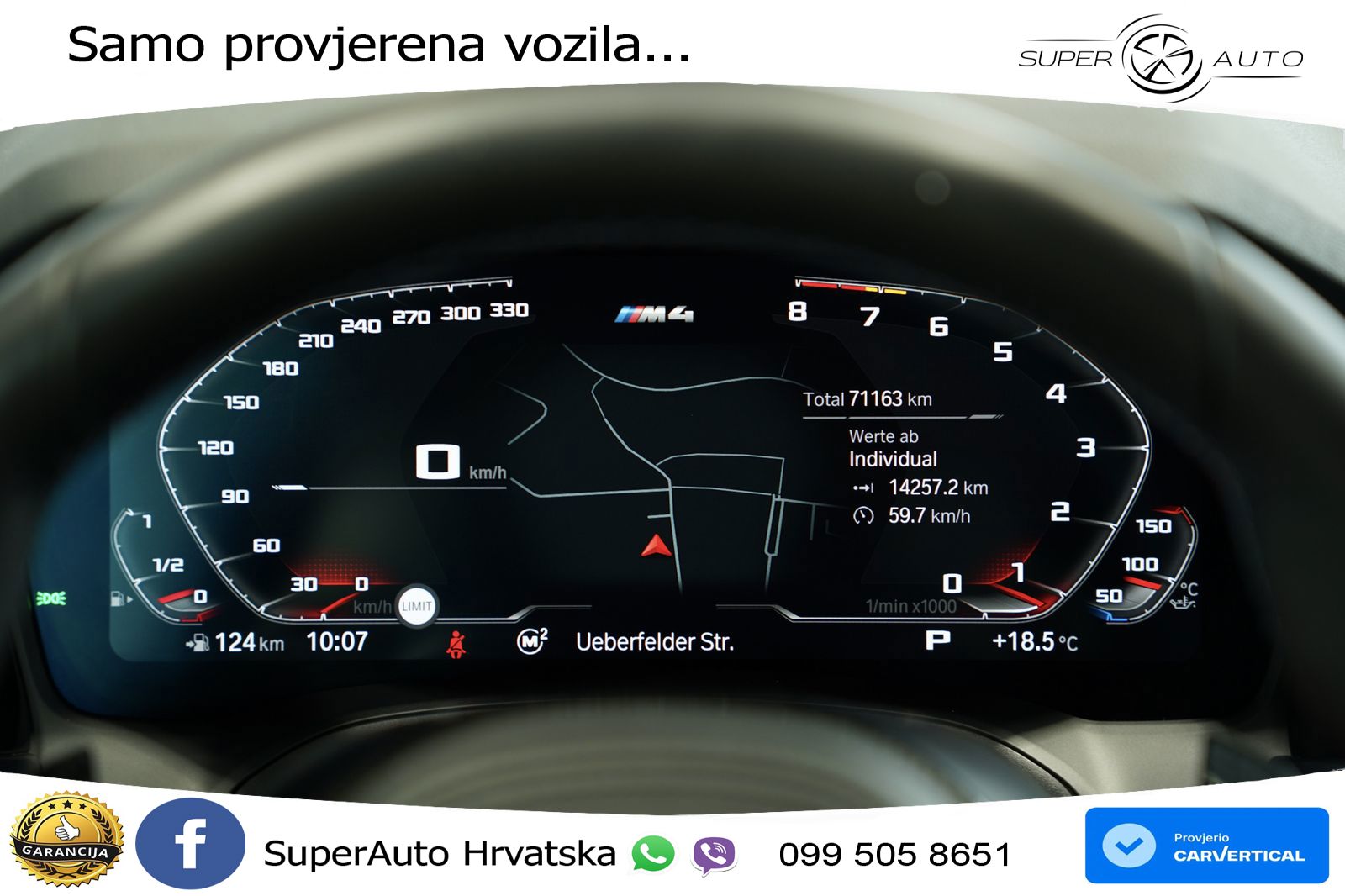 BMW M4 Competition 3.0 (510 KS) Steptronic