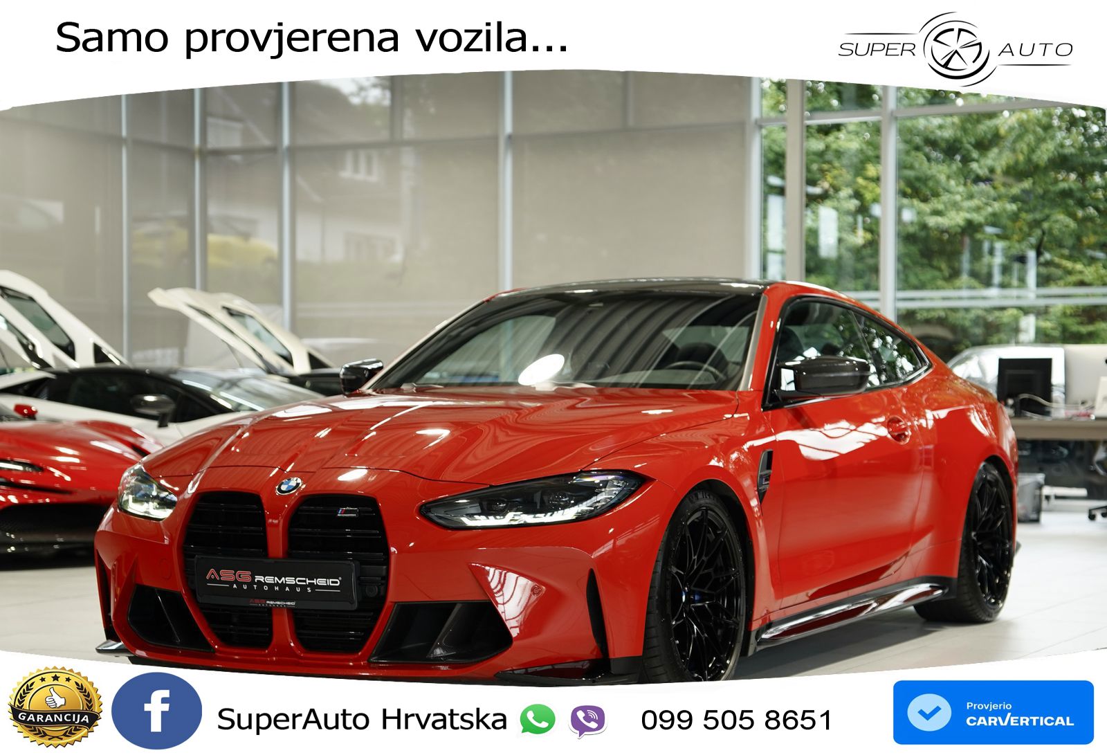 BMW M4 Competition 3.0 (510 KS) Steptronic