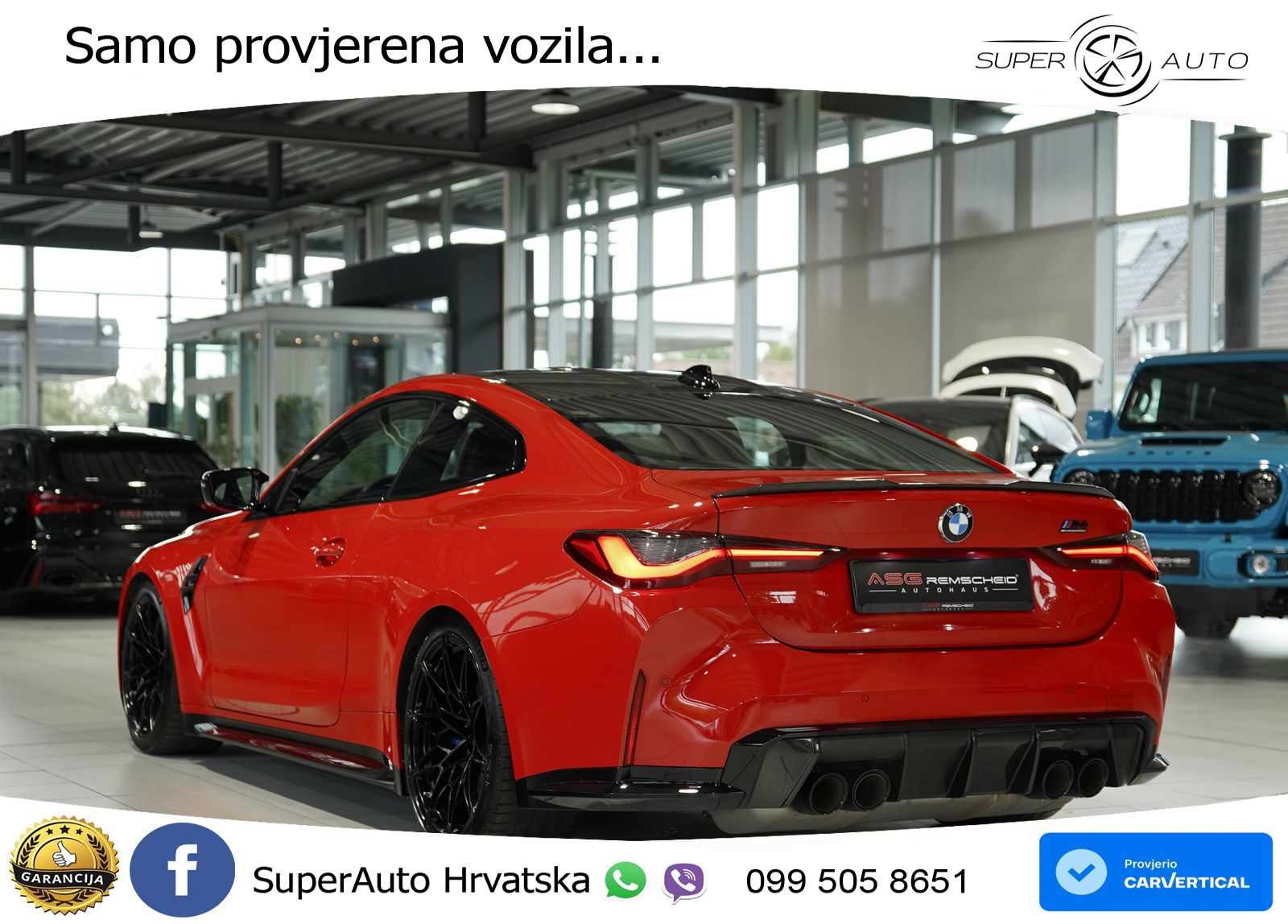 BMW M4 Competition 3.0 (510 KS) Steptronic