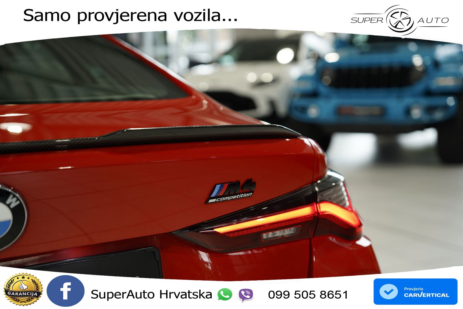 BMW M4 Competition 3.0 (510 KS) Steptronic