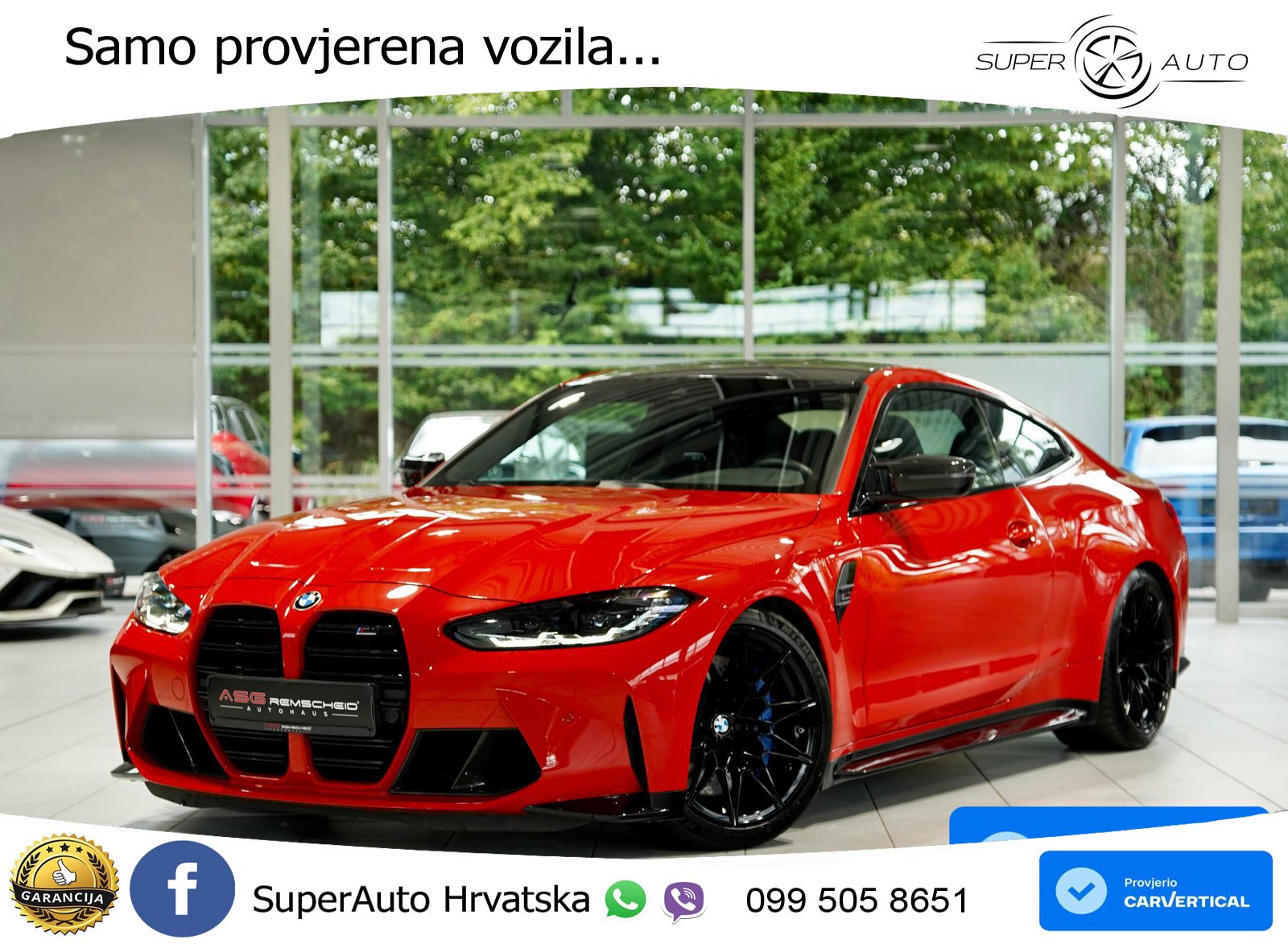 BMW M4 Competition 3.0 (510 KS) Steptronic