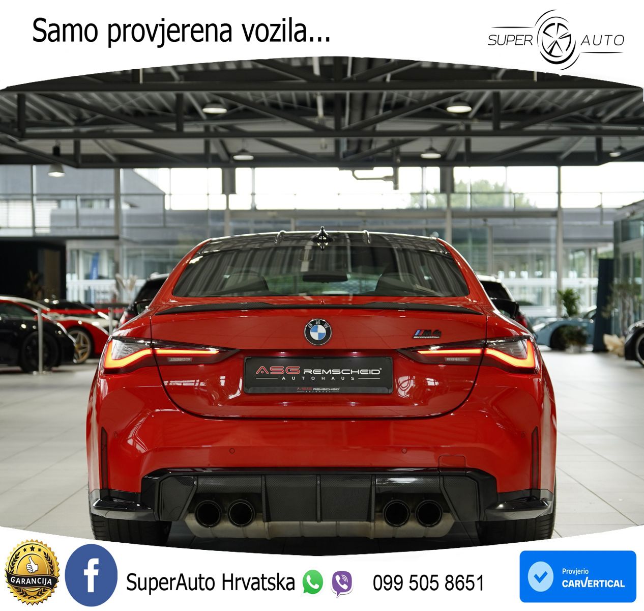 BMW M4 Competition 3.0 (510 KS) Steptronic
