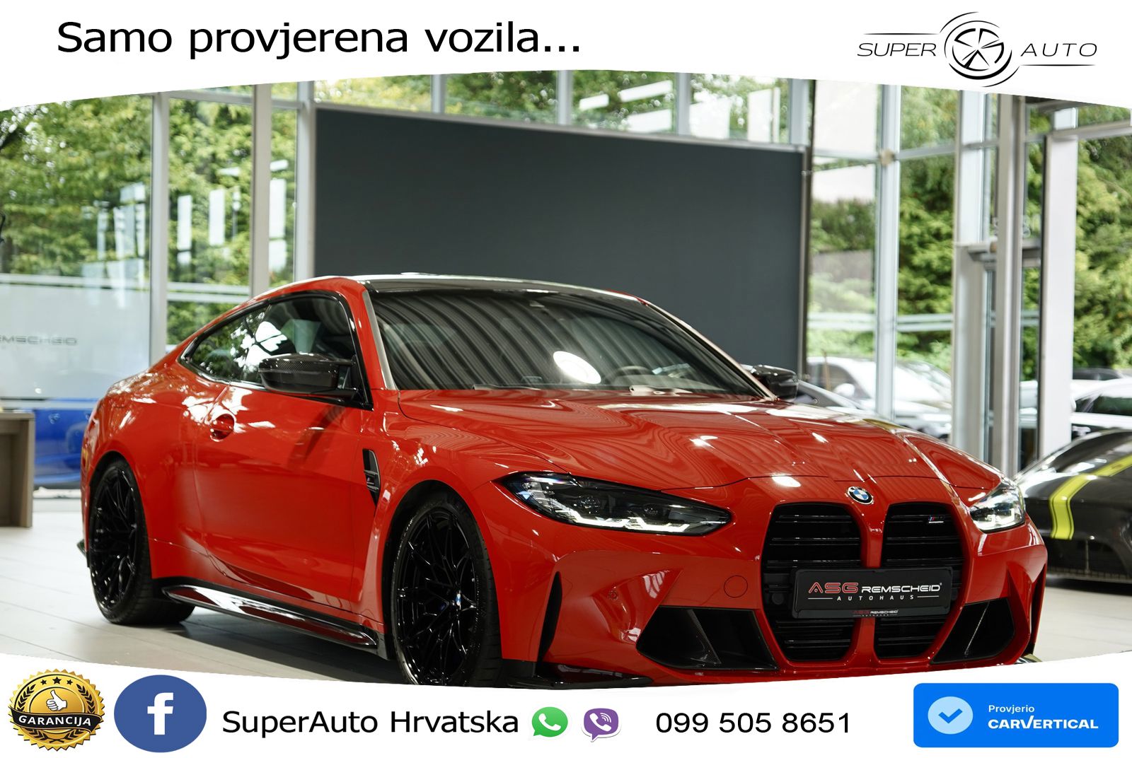 BMW M4 Competition 3.0 (510 KS) Steptronic