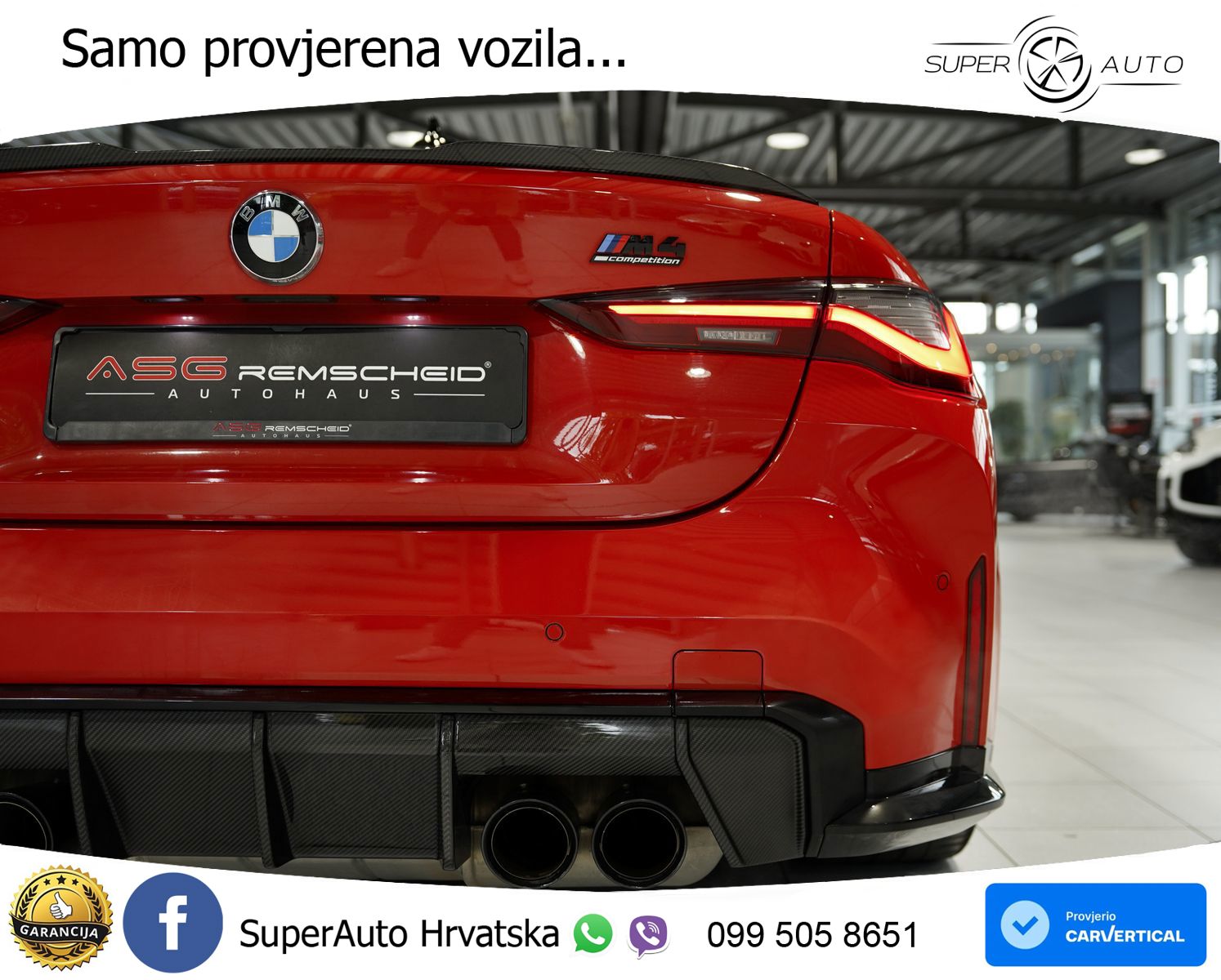 BMW M4 Competition 3.0 (510 KS) Steptronic
