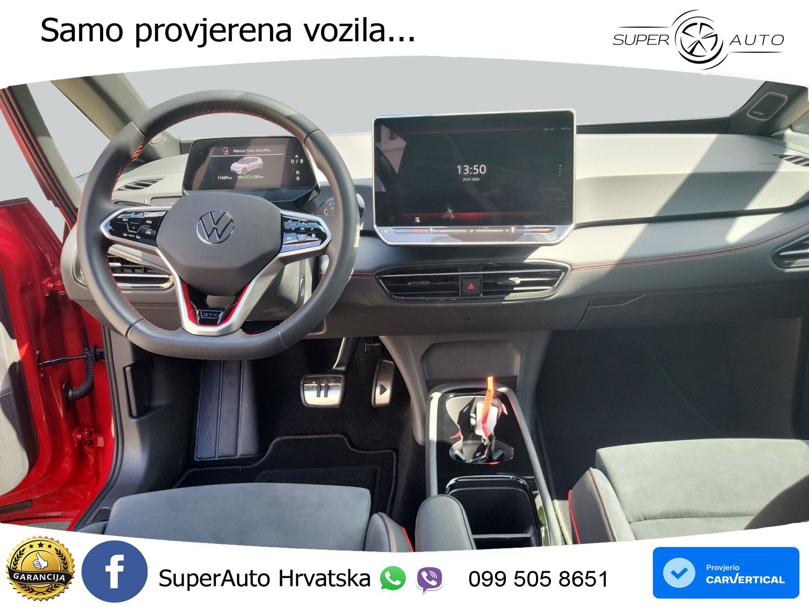 Volkswagen ID.3 GTX Performance 84 kWh (326 KS) LED+GR SJED+ACC