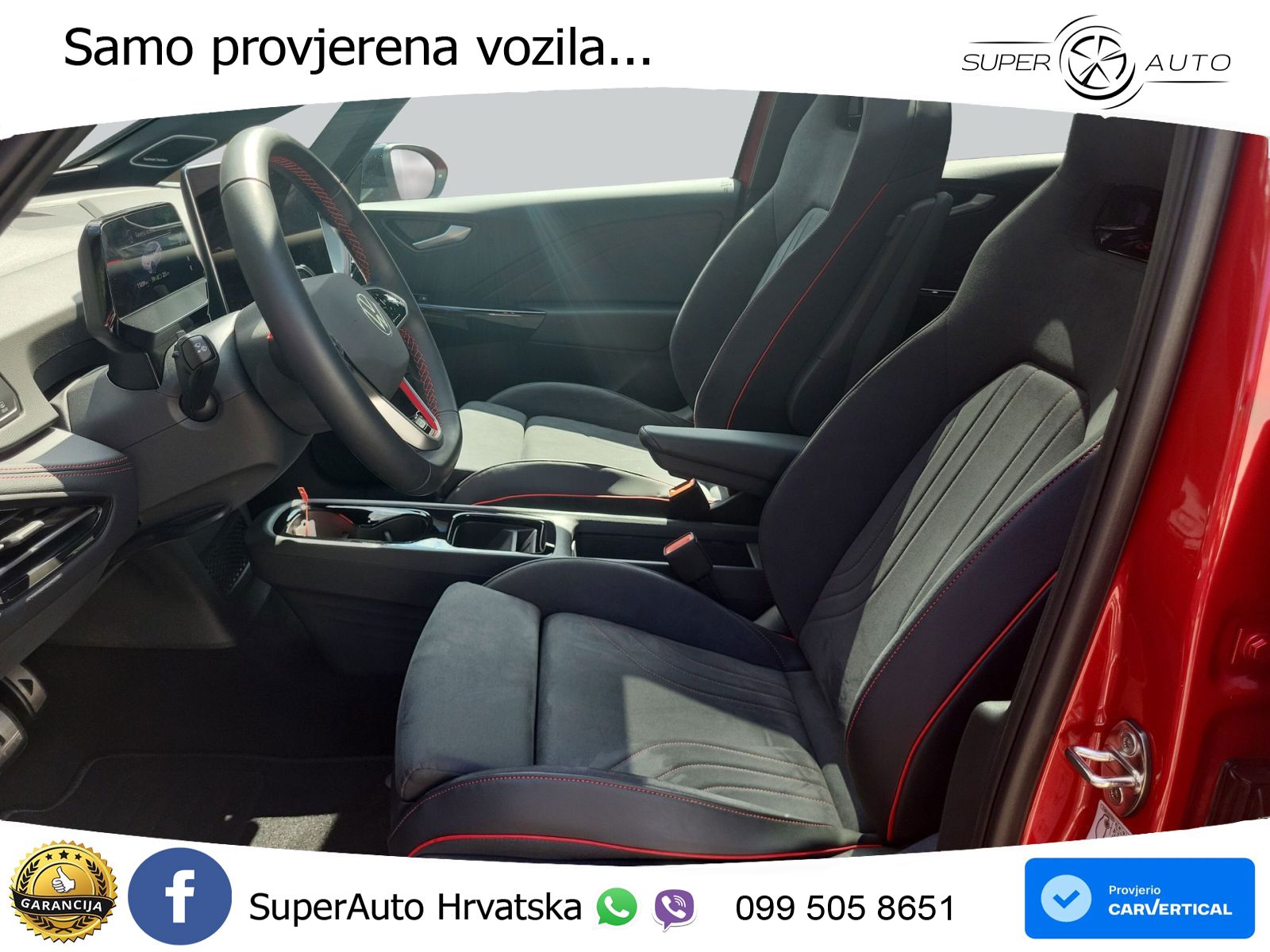 Volkswagen ID.3 GTX Performance 84 kWh (326 KS) LED+GR SJED+ACC