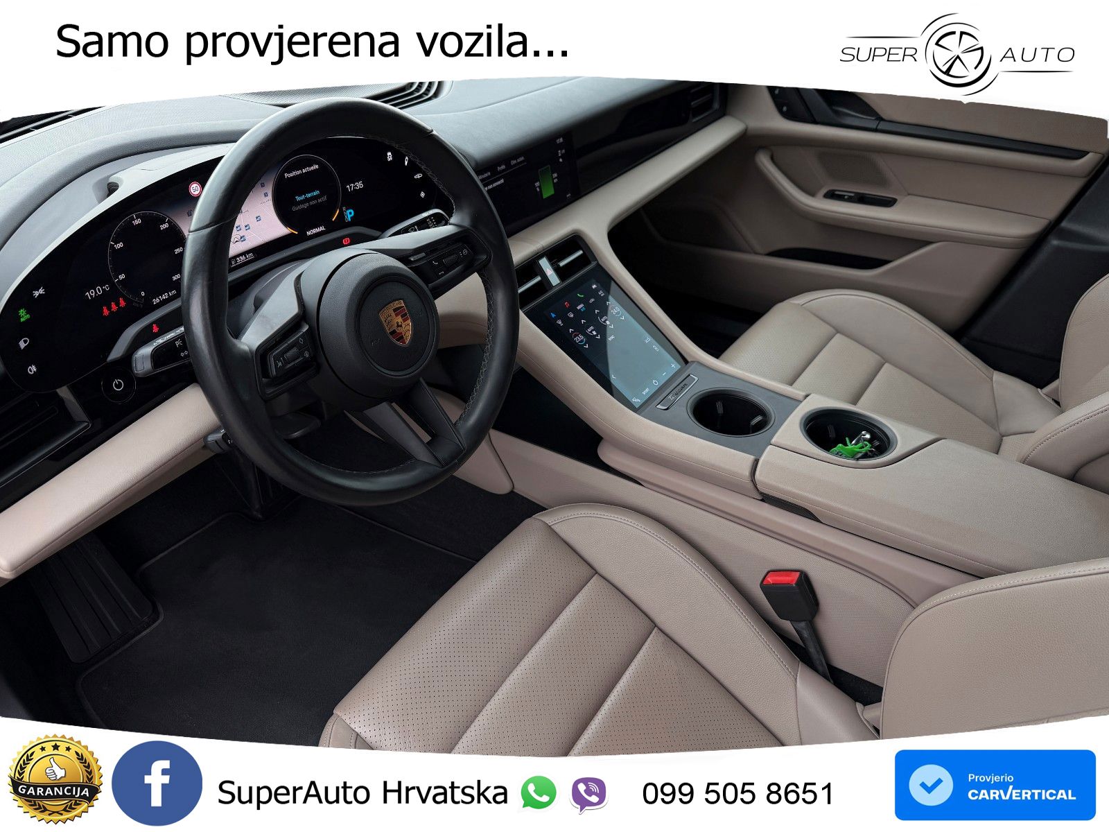 Porsche Taycan Performance 79.2 kWh (408 KS)