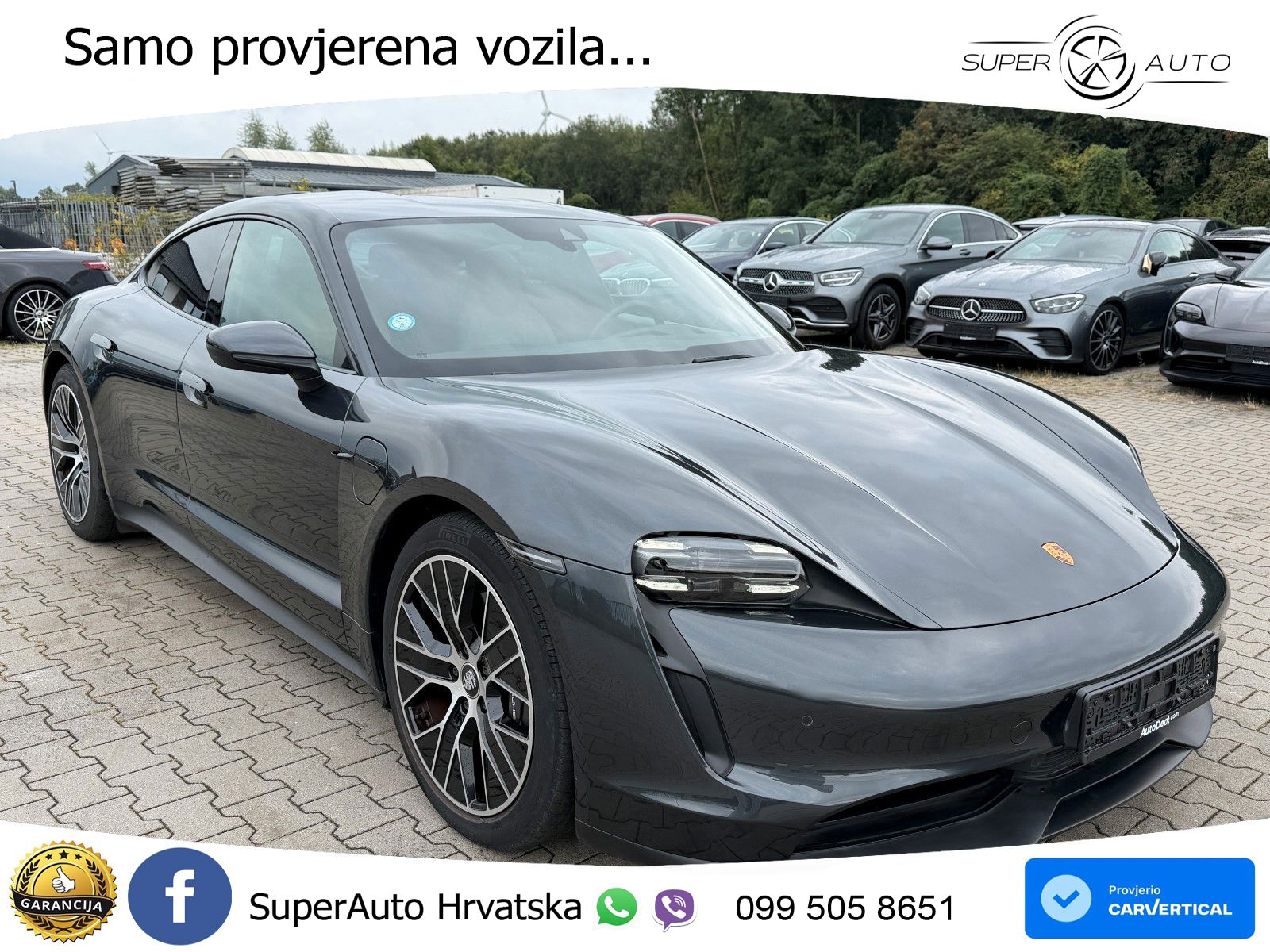 Porsche Taycan Performance 79.2 kWh (408 KS)