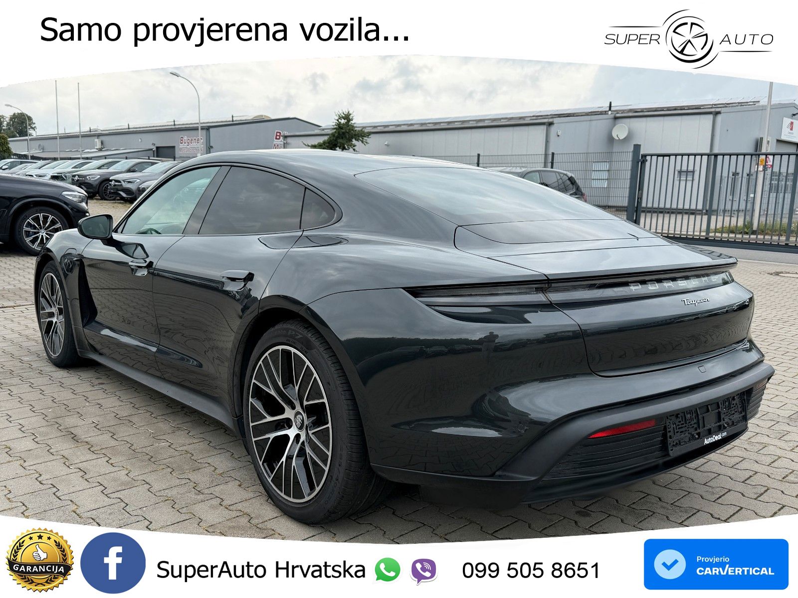 Porsche Taycan Performance 79.2 kWh (408 KS)