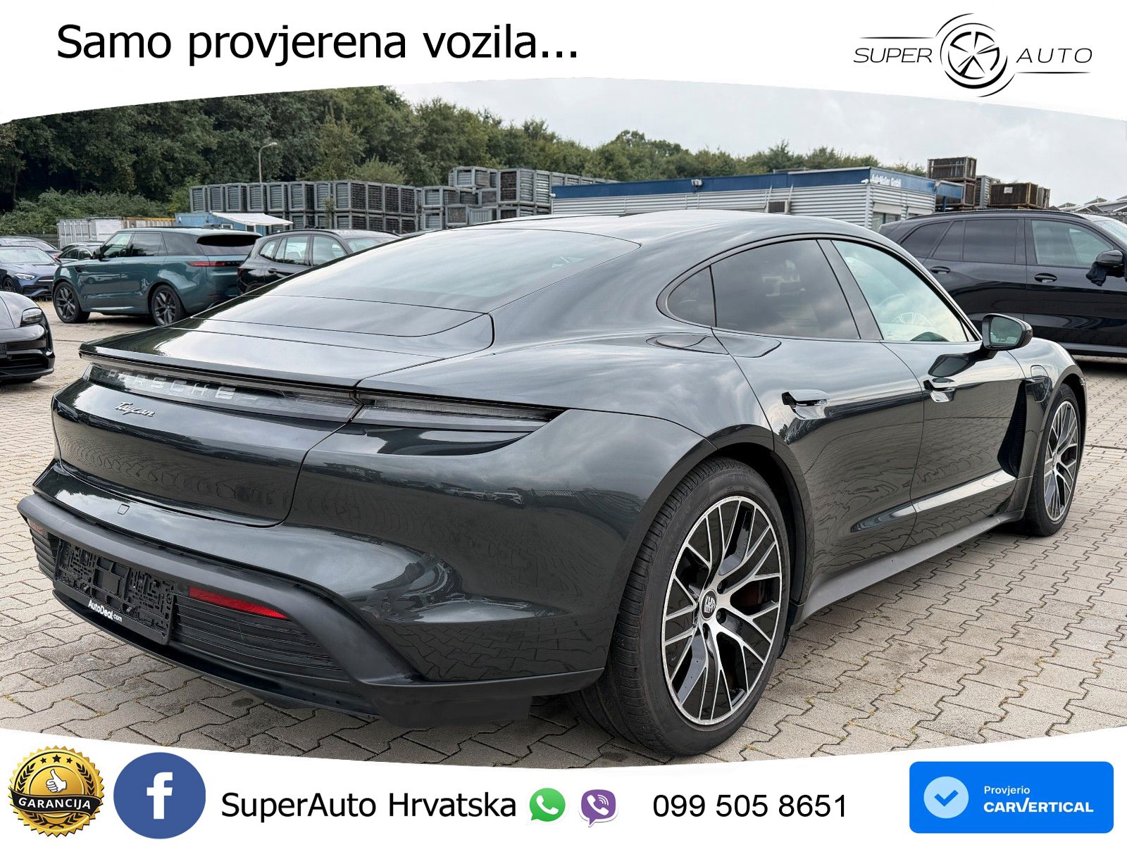 Porsche Taycan Performance 79.2 kWh (408 KS)