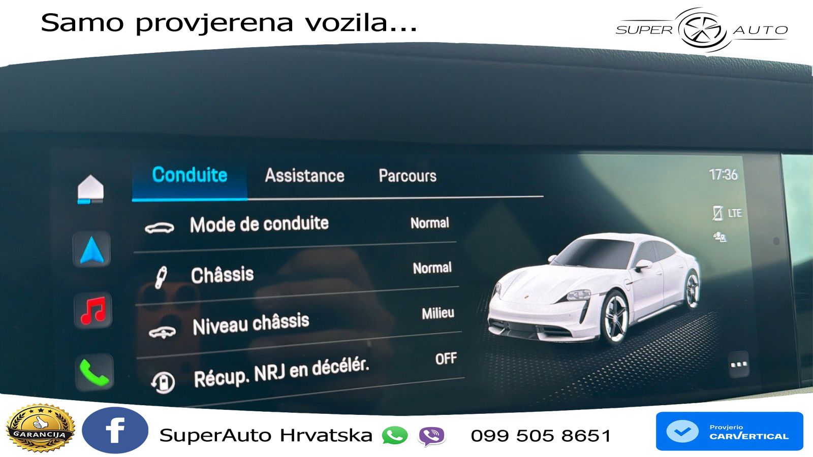 Porsche Taycan Performance 79.2 kWh (408 KS)