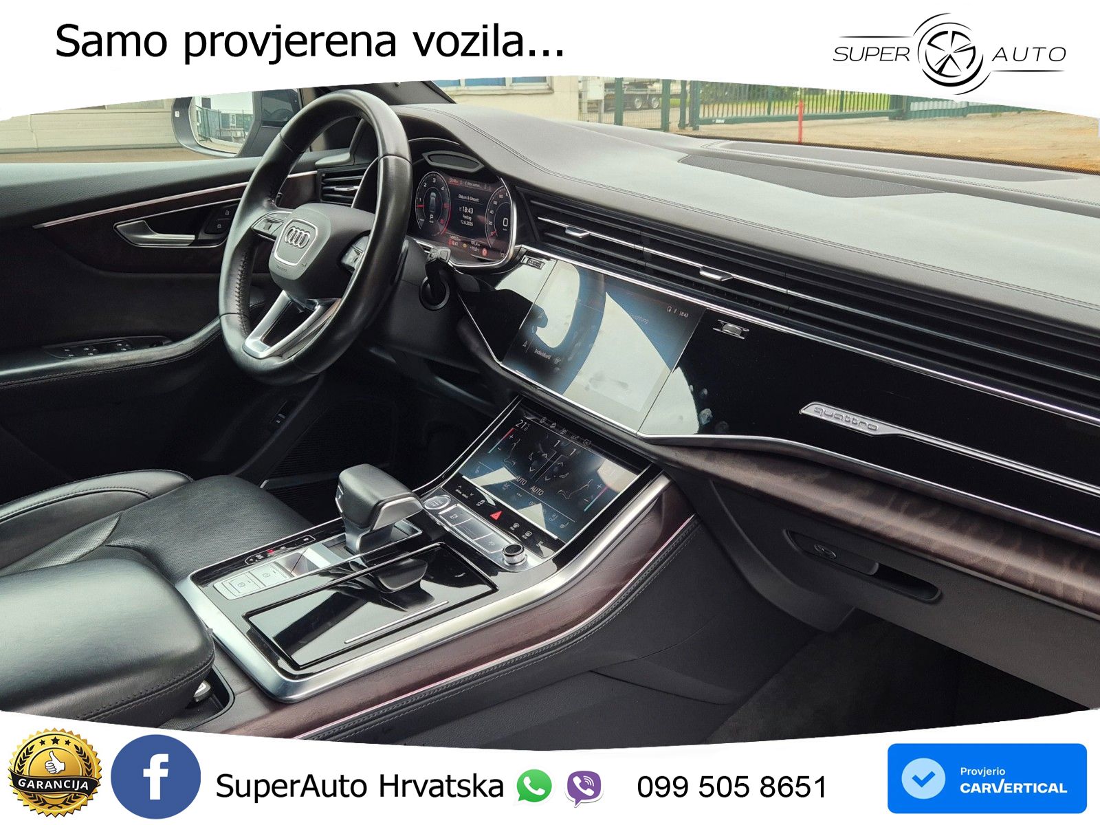 Audi Q8 50 TDI V6 (286 KS) quattro Tiptronic