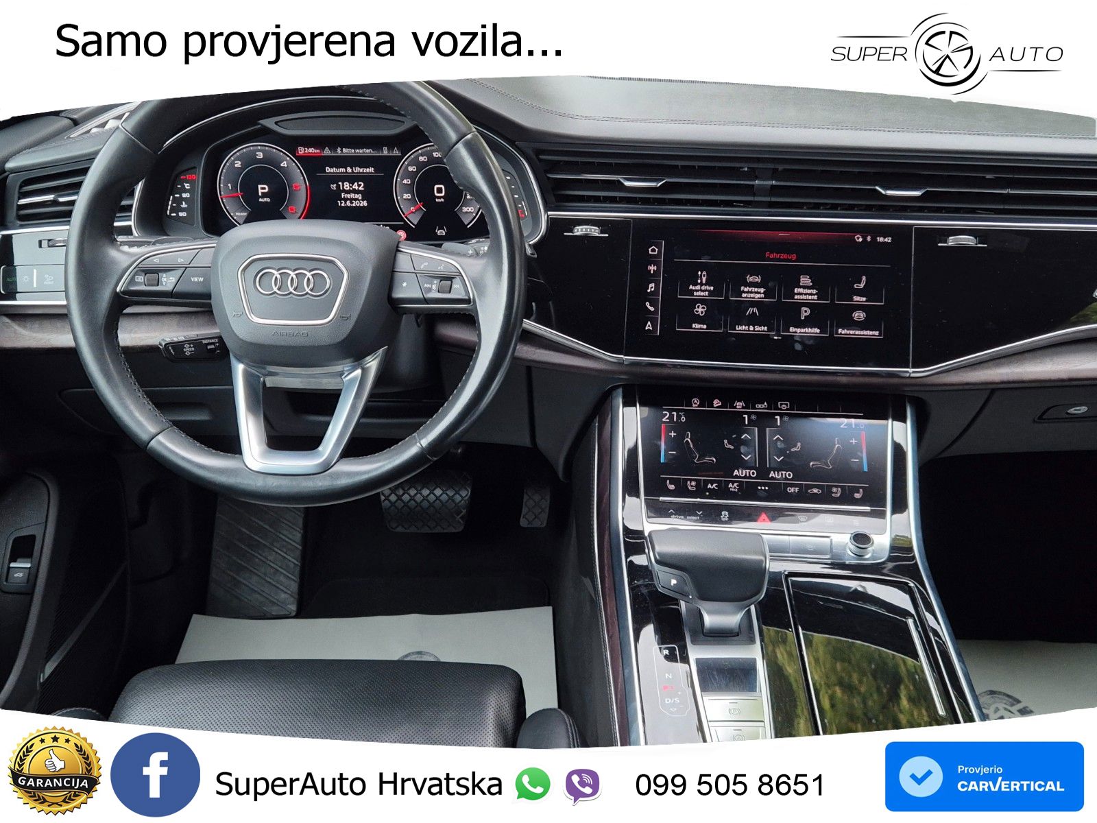 Audi Q8 50 TDI V6 (286 KS) quattro Tiptronic