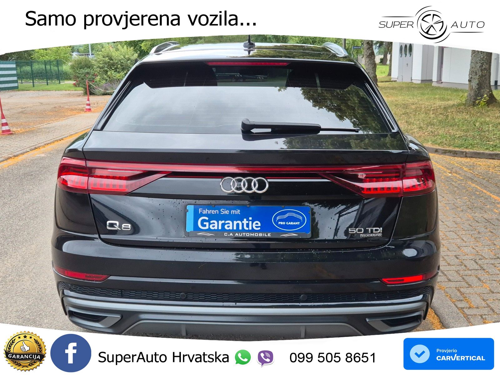 Audi Q8 50 TDI V6 (286 KS) quattro Tiptronic