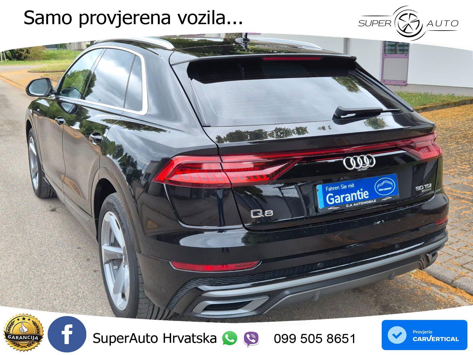 Audi Q8 50 TDI V6 (286 KS) quattro Tiptronic