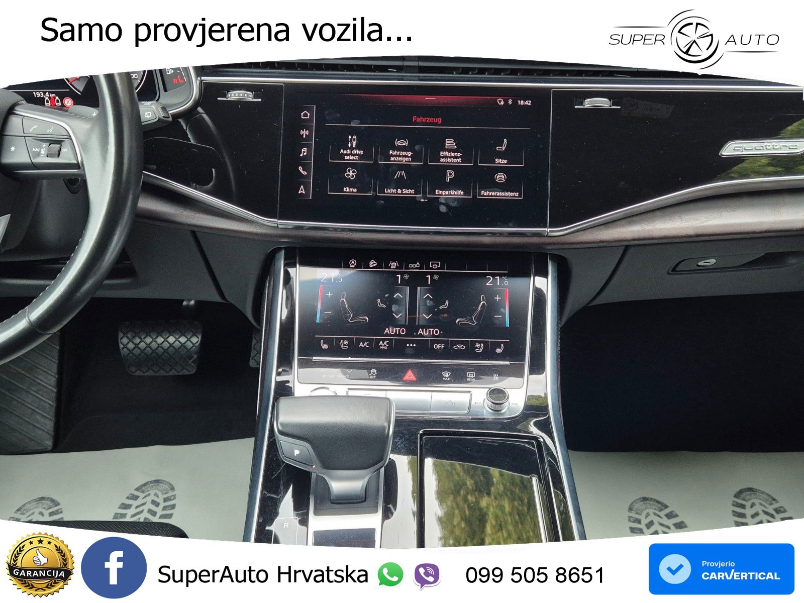 Audi Q8 50 TDI V6 (286 KS) quattro Tiptronic