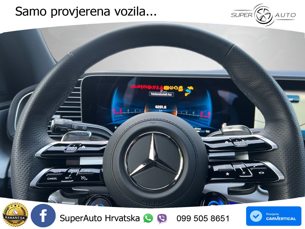 Mercedes AMG GLE 53 (544 KS) Hybrid 4MATIC+ 9G-TRONIC LED+GR SJED+ACC