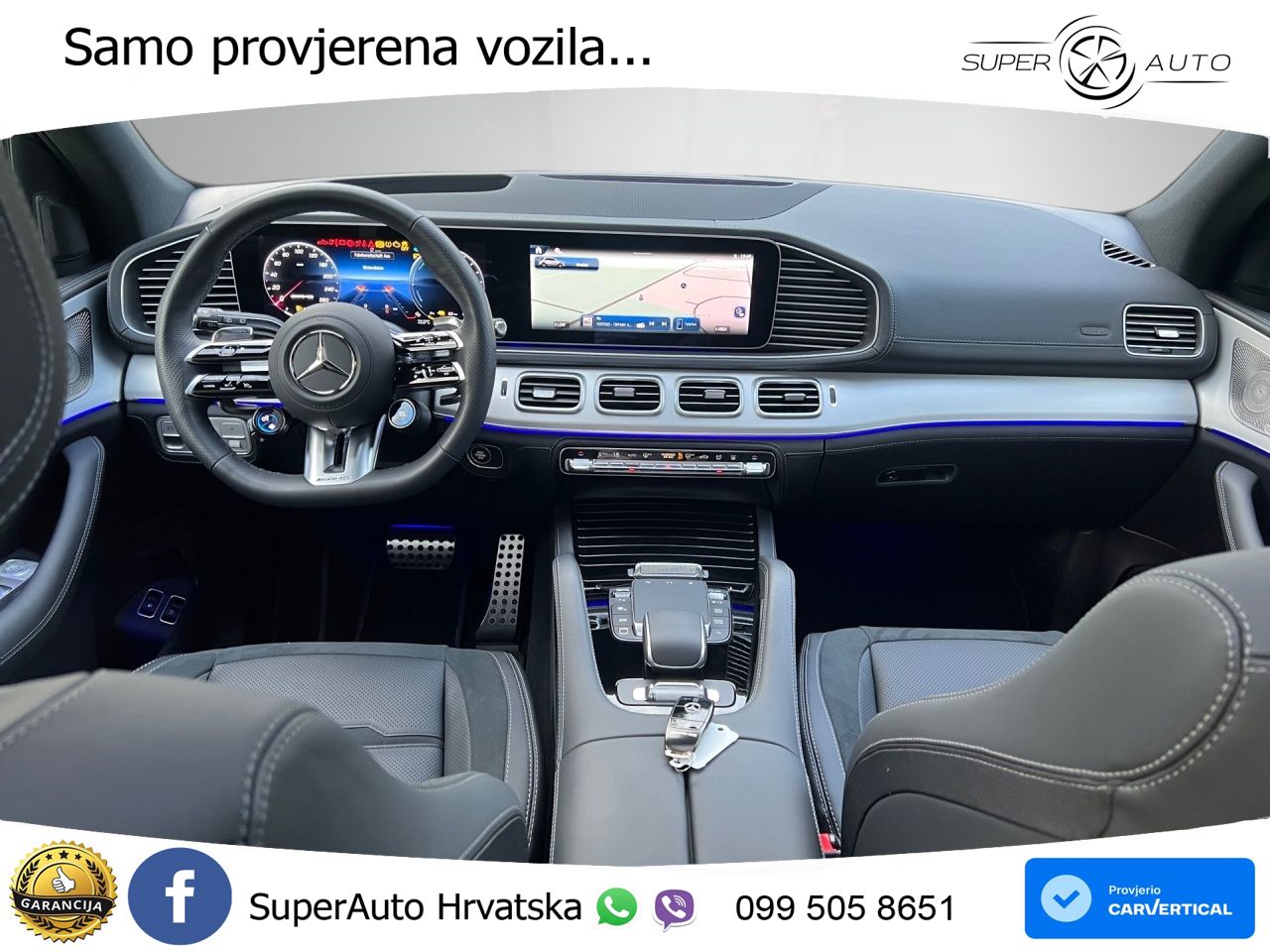 Mercedes AMG GLE 53 (544 KS) Hybrid 4MATIC+ 9G-TRONIC LED+GR SJED+ACC