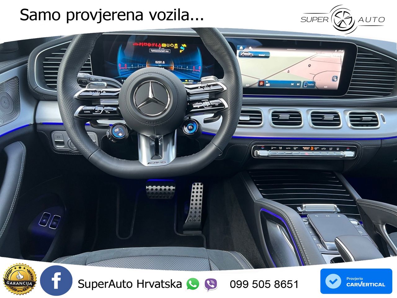Mercedes AMG GLE 53 (544 KS) Hybrid 4MATIC+ 9G-TRONIC LED+GR SJED+ACC