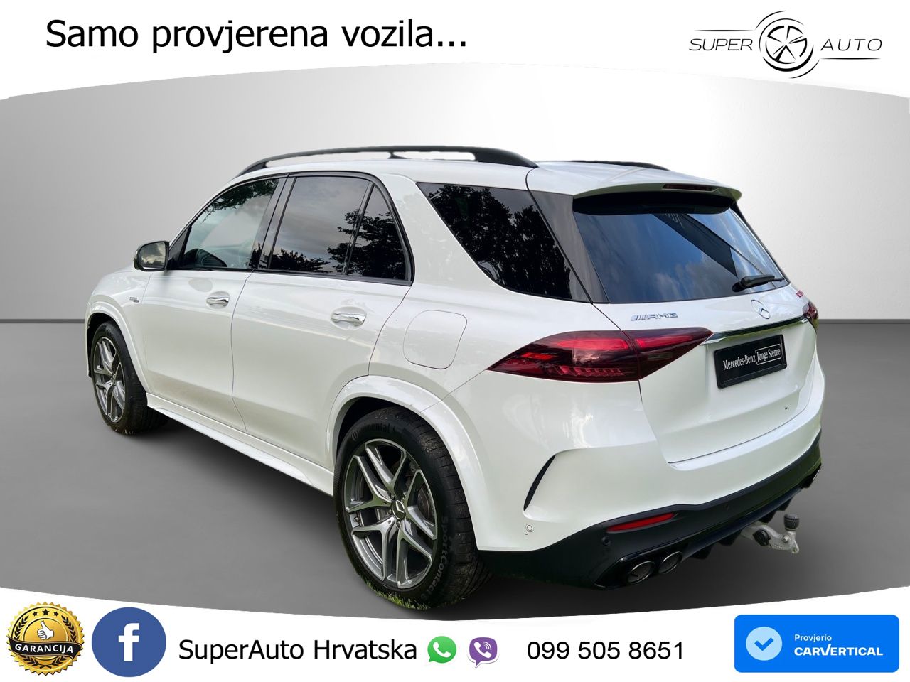 Mercedes AMG GLE 53 (544 KS) Hybrid 4MATIC+ 9G-TRONIC LED+GR SJED+ACC