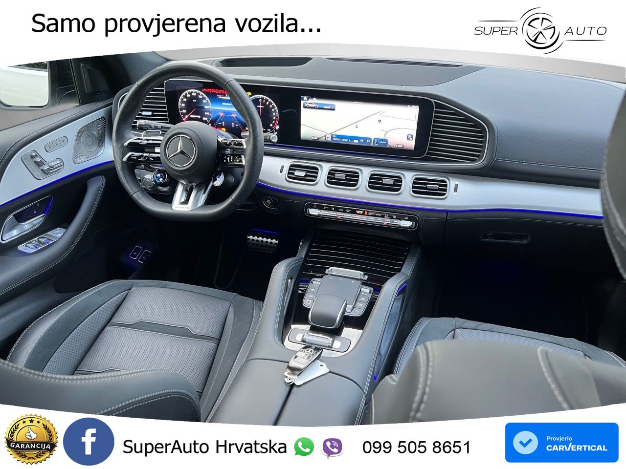 Mercedes AMG GLE 53 (544 KS) Hybrid 4MATIC+ 9G-TRONIC LED+GR SJED+ACC