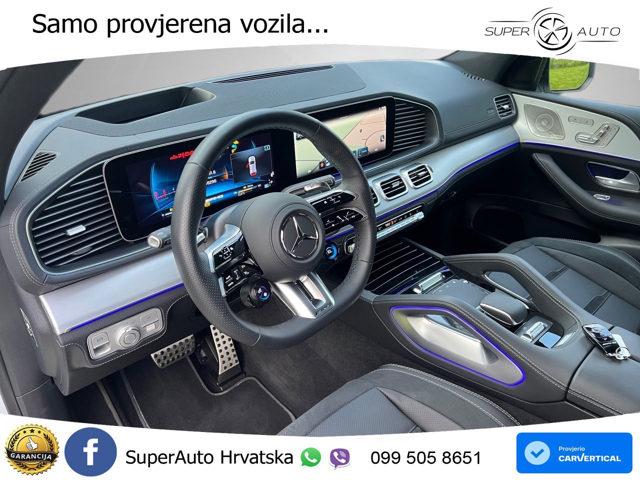 Mercedes AMG GLE 53 (544 KS) Hybrid 4MATIC+ 9G-TRONIC LED+GR SJED+ACC