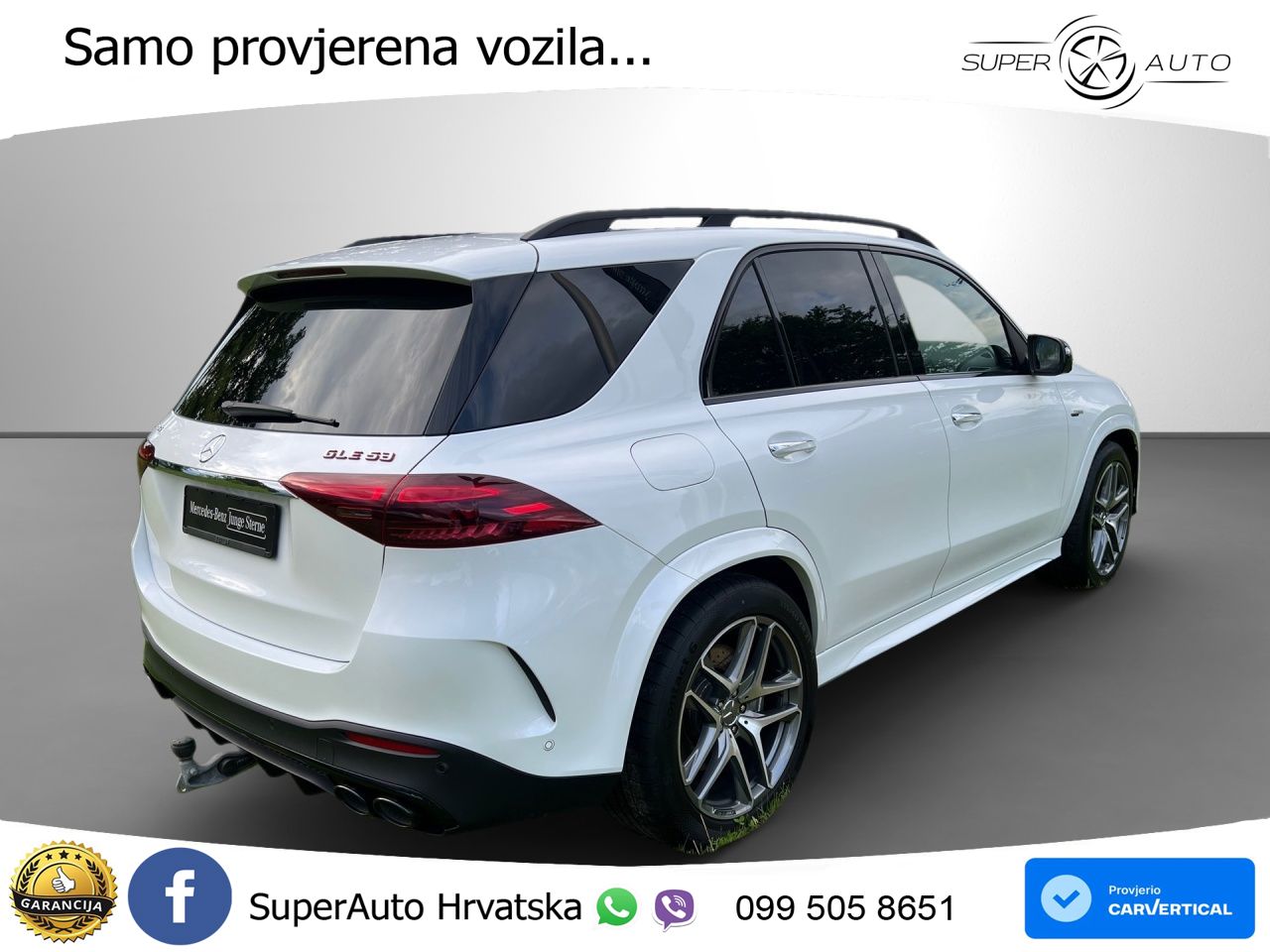 Mercedes AMG GLE 53 (544 KS) Hybrid 4MATIC+ 9G-TRONIC LED+GR SJED+ACC